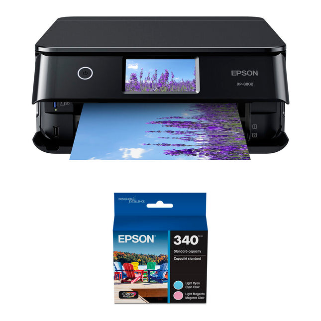Epson Expression Photo XP-8800 Impresora Multifunción Color 340 Ink Multi-Pack