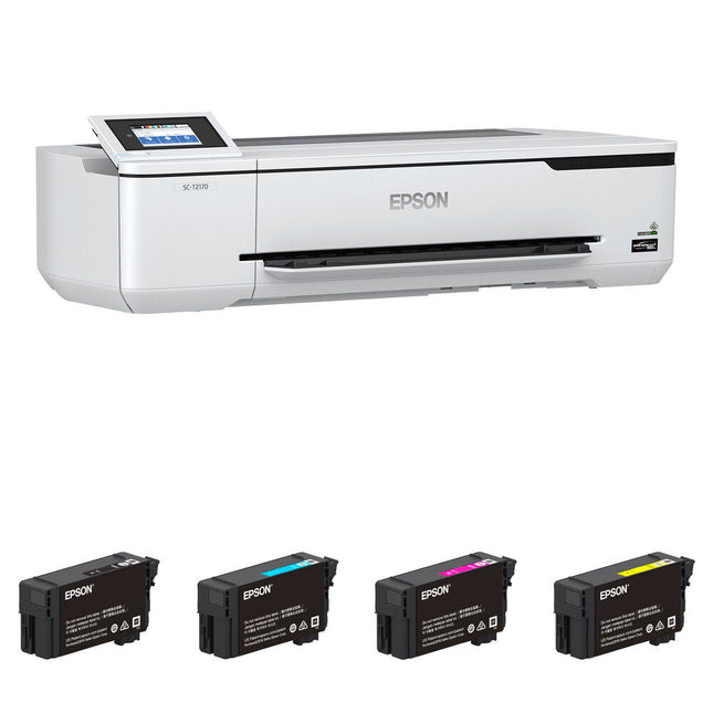 Epson Surecolor T2170 Impresora Inkjet 24" Resolución 2400x1200 dpi Kit Tinta UltraChrome XD2