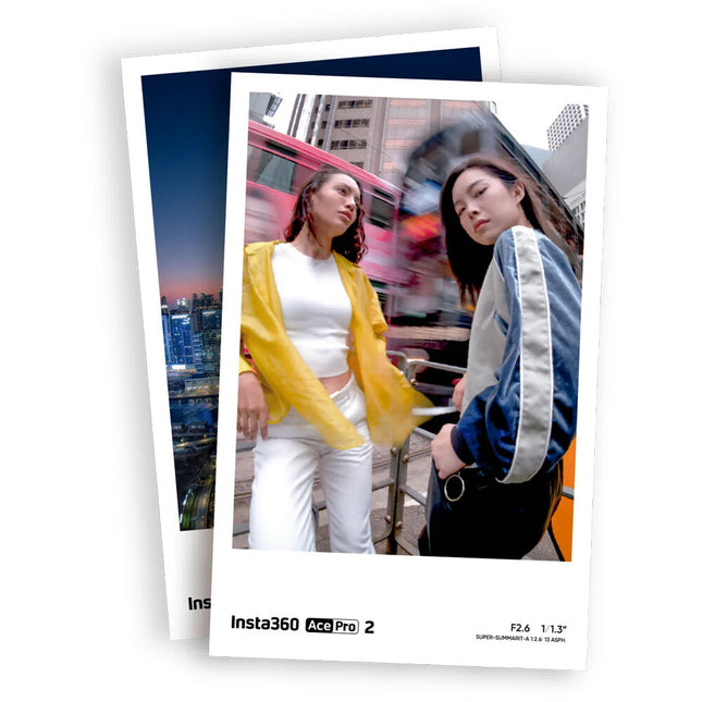 Insta360 Photo Paper Cartridge Set para Ace Pro 2 20 Hojas 300 dpi