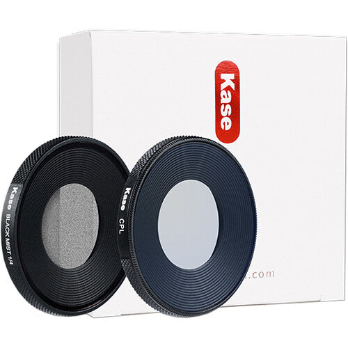 Kase Kit de Filtros Polarizador Circular y Black Mist 1/4 para DJI Osmo Action 6 con Estuche de Aluminio