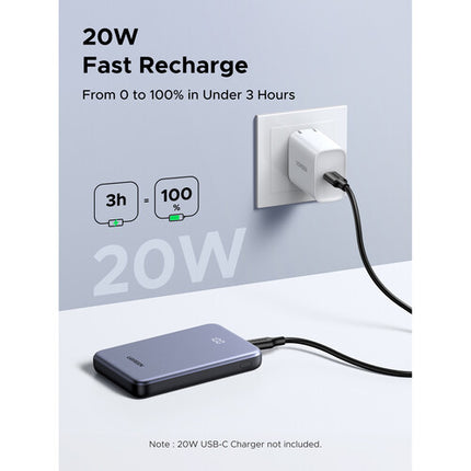 UGREEN Power Bank 10000mAh 2 Puertos USB-C 20W USB-A 22.5W