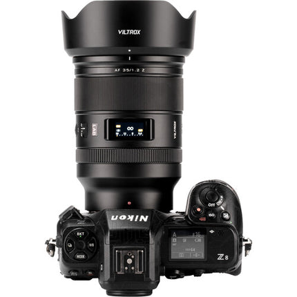 Viltrox AF 35mm f1.2 LAB Z Lente para Nikon Z angular rápida y resistente clima