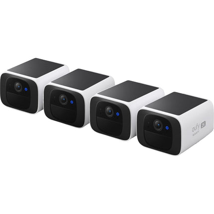 eufy Security C20 SoloCam cámara de seguridad solar 2560x1440 135° visión nocturna pack 4