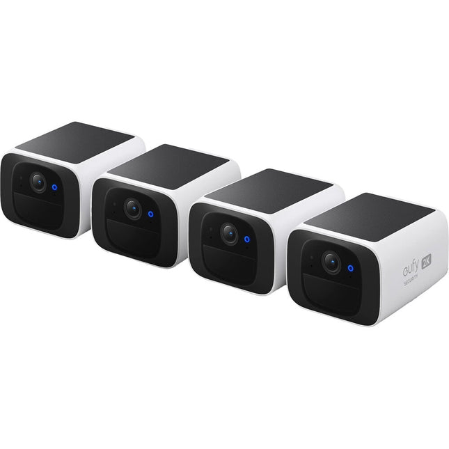 eufy Security C20 SoloCam cámara de seguridad solar 2560x1440 135° visión nocturna pack 4