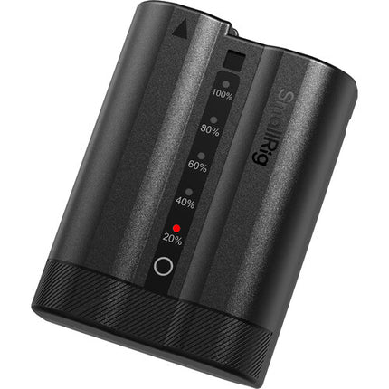 SmallRig EN-EL15C Batería USB-C para Nikon Capacidad 2600mAh Display LED