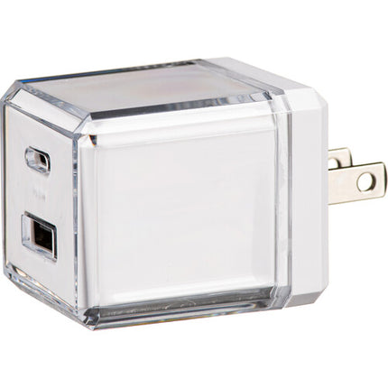 Griffin Technology Cargador de Pared Dual USB 20W Blanco USB-A y USB-C