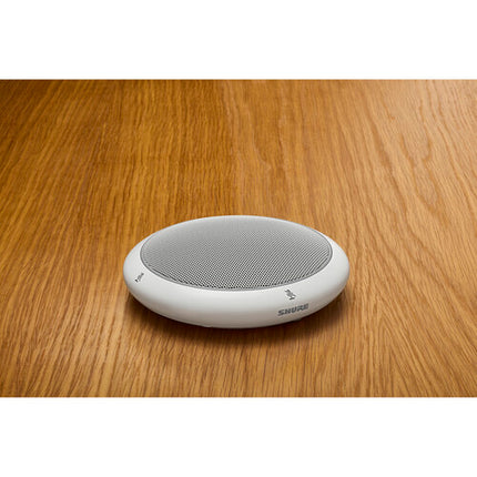 Shure MXA320 Micrófono de Conferencia para Mesa Blanco con DSP y PoE