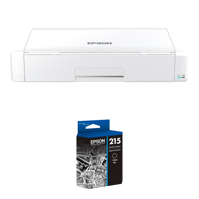 Epson WorkForce EC-C110 Impresora Móvil Color WiFi 5760x1440 dpi 6.7 ppm T215 DuraBrite Negro