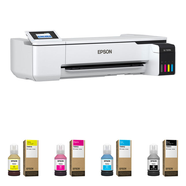 Epson SureColor T3170x Impresora de Escritorio 24" Resolución 2400x1200 dpi Kit Tinta 140mL