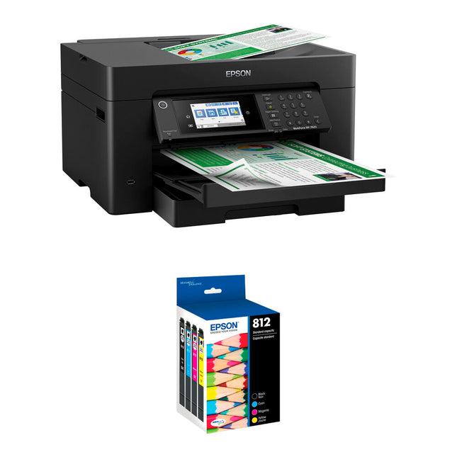 Epson WorkForce Pro WF-7820 Impresora Multifuncional Inkjet 4800x2400 dpi 50 ppm con Combo T812