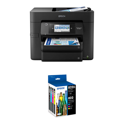 Epson WorkForce Pro WF-4830 Impresora Multifunción Tinta 4800x2400 dpi 25 ppm Negro Combo T822
