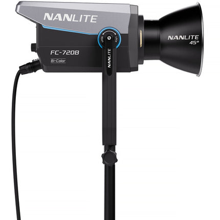 Nanlite FC720B Foco LED Bicolor 133800 Lux 2700-6500K con Reflector y Estuche