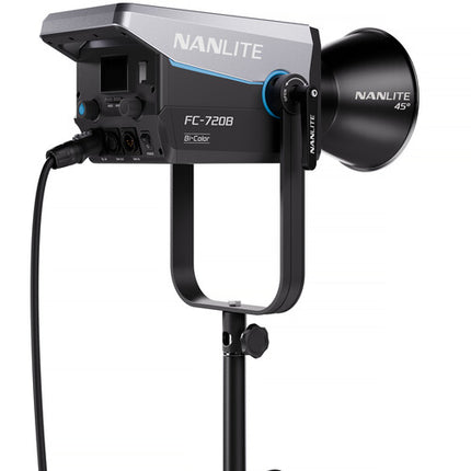 Nanlite FC720B Foco LED Bicolor 133800 Lux 2700-6500K con Reflector y Estuche