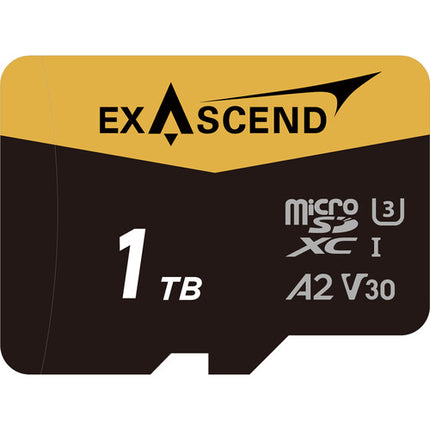 Exascend 1TB Catalyst Tarjeta microSDXC UHS-I 175MB/s con Adaptador SD