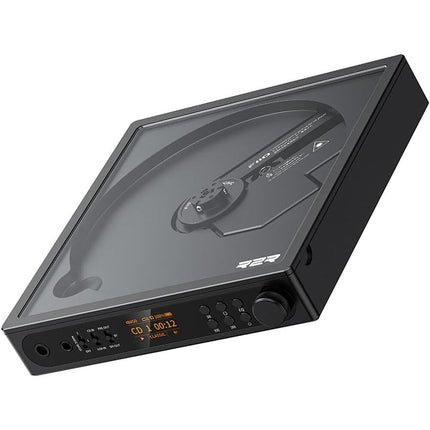 FiiO DM15 R2R Reproductor CD estéreo portátil DAC 24 bits 1150mW Bluetooth aptX Adaptative