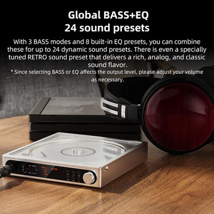 FiiO DM15 R2R Reproductor CD estéreo portátil DAC 24 bits 1150mW Bluetooth aptX Adaptative