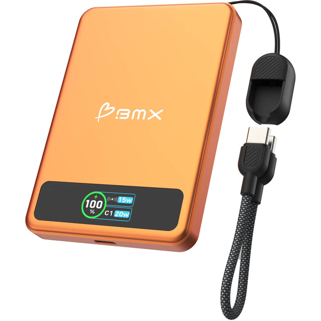BMX SolidSafe Power Bank Magnético 5000mAh 20W Carga Rápida
