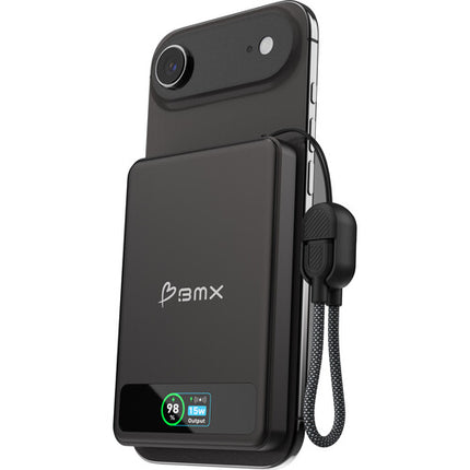 BMX SolidSafe 5000mAh banco de energía magnético 5 bahías negro pack 5