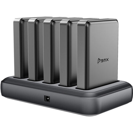 BMX Base de Carga de 5 Bahías para Power Banks 5K 10K 30W AC