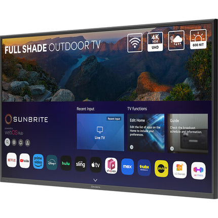 SunBriteTV Veranda 4 65 UHD 4K TV LED para exterior Full-Shade IP55