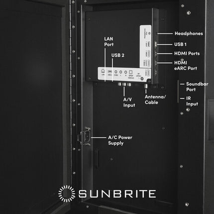 SunBriteTV Veranda 4 65 UHD 4K TV LED para exterior Full-Shade IP55
