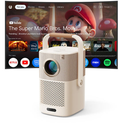 Yaber T2 Plus GTV Proyector Portátil LED Full HD 350 Lúmenes 1.25 Relación de Tiro