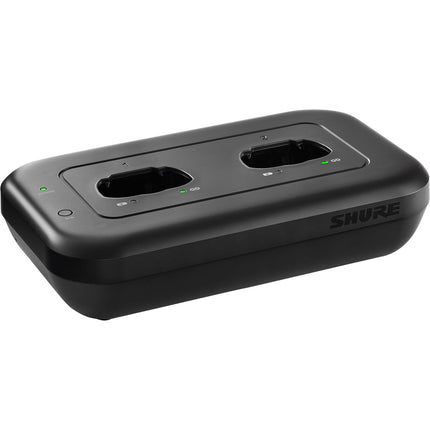 Shure MXWNDX2 Estación de Carga en Red para Micrófonos Inalámbricos 2 Bahías PoE