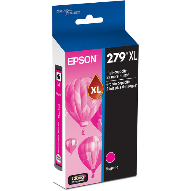 Epson 279XL Cartucho de Tinta Magenta Alta Capacidad 740 Páginas para Foto