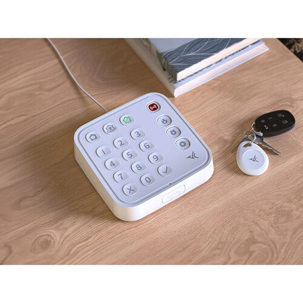 arlo Home Security System Kit con 5 Sensores Todo en Uno y Hub con Teclado