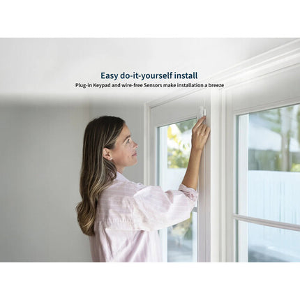 arlo Home Security System Kit con 5 Sensores Todo en Uno y Hub con Teclado