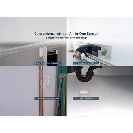arlo Home Security System Kit con 5 Sensores Todo en Uno y Hub con Teclado