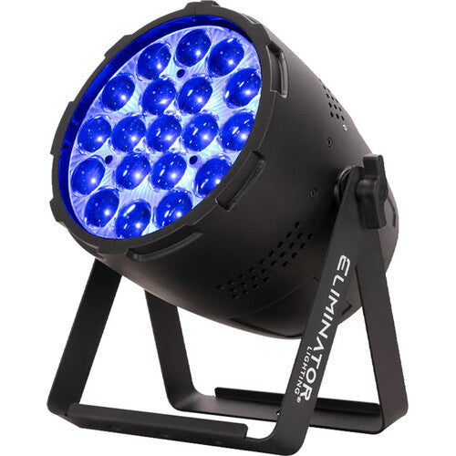 Eliminator Lighting Mega Par Z Wash RGBW LED Luz de Escenario 19x15W 10-60° Motorized Zoom