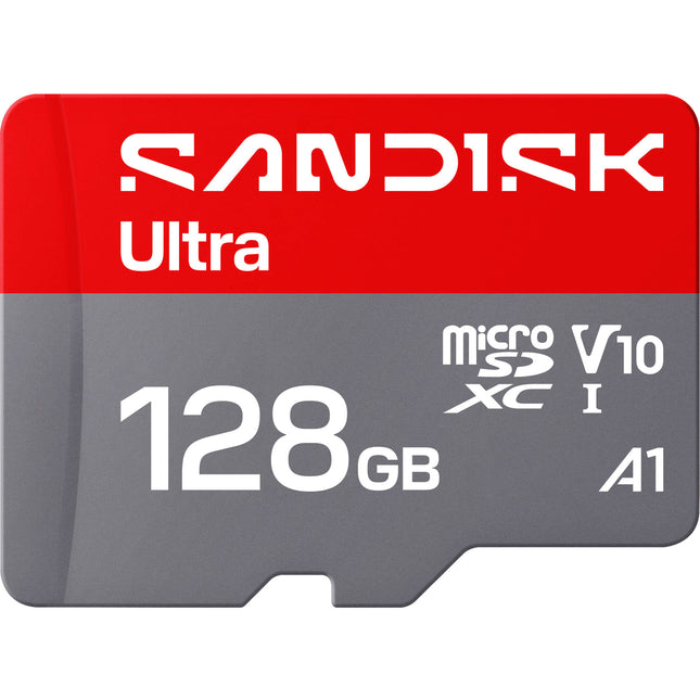 SanDisk 128GB Ultra UHS-I microSDXC Tarjeta de Memoria 195 MB/s Velocidad de Lectura