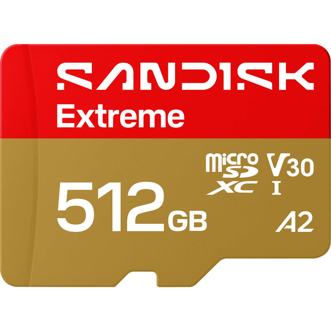 SanDisk 512GB Extreme Tarjeta microSDXC UHS-I 245MBs Lectura 170MBs Escritura
