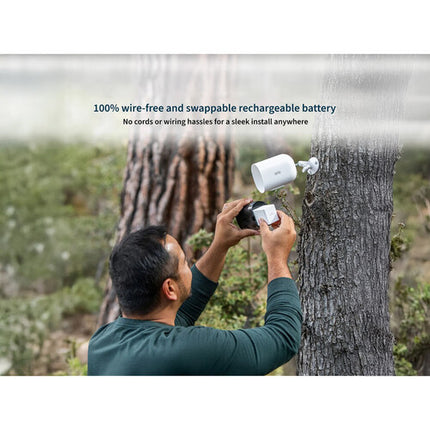 arlo Go 2 Cámara de Seguridad Exterior 1080p Visión Nocturna 25 pies Batería Recargable