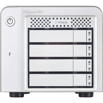 Promise Technology Pegasus M4 Caja RAID Thunderbolt 4 4 Bahías SATA III 2000 MB/s