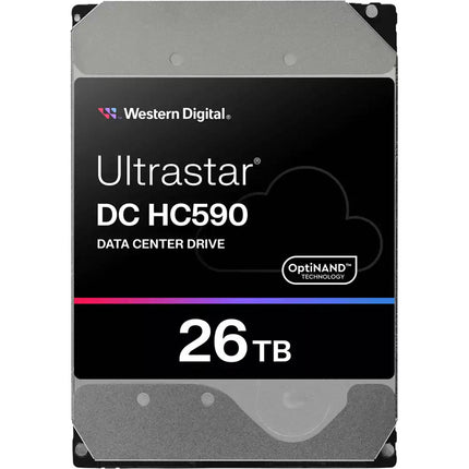 WD 26TB Ultrastar DC HC590 Disco Duro Interno 3.5 7200 rpm SATA III 512MB Cache