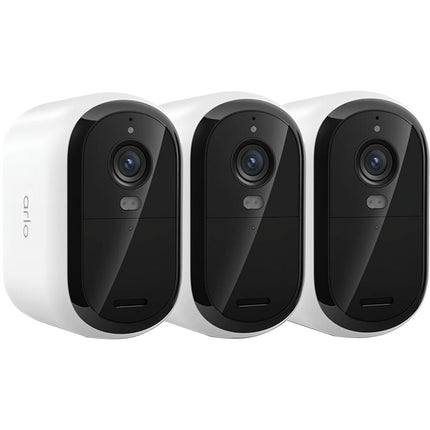 arlo Essential XL 3-Pack Cámara Exterior 2K Visión Nocturna 130° Ángulo