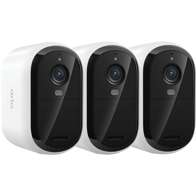 arlo Essential XL 3-Pack Cámara Exterior 2K Visión Nocturna 130° Ángulo