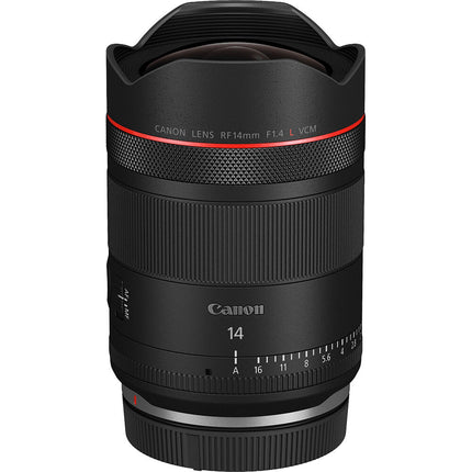 Canon RF 14mm f1.4 L VCM Lente Ultra Gran Angular Full Frame con Funda