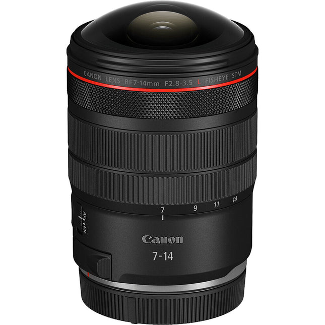 Canon RF 7-14mm f2.8-3.5 L Objetivo Ojo de Pez Zoom 190° y Filtro Drop-In