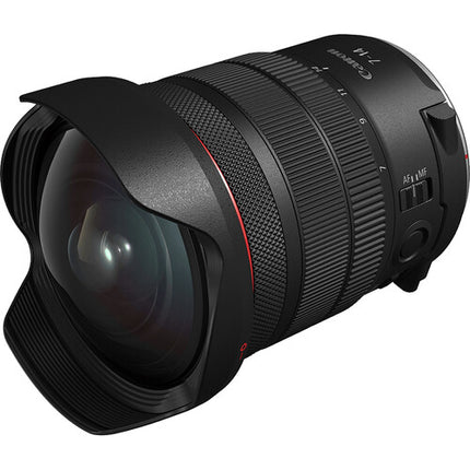 Canon RF 7-14mm f2.8-3.5 L Objetivo Ojo de Pez Zoom 190° y Filtro Drop-In