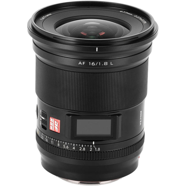 Viltrox AF 16mm f1.8 Lente Gran Angular f1.8 a f22 Full Frame L-Mount
