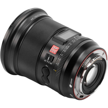 Viltrox AF 16mm f1.8 Lente Gran Angular f1.8 a f22 Full Frame L-Mount