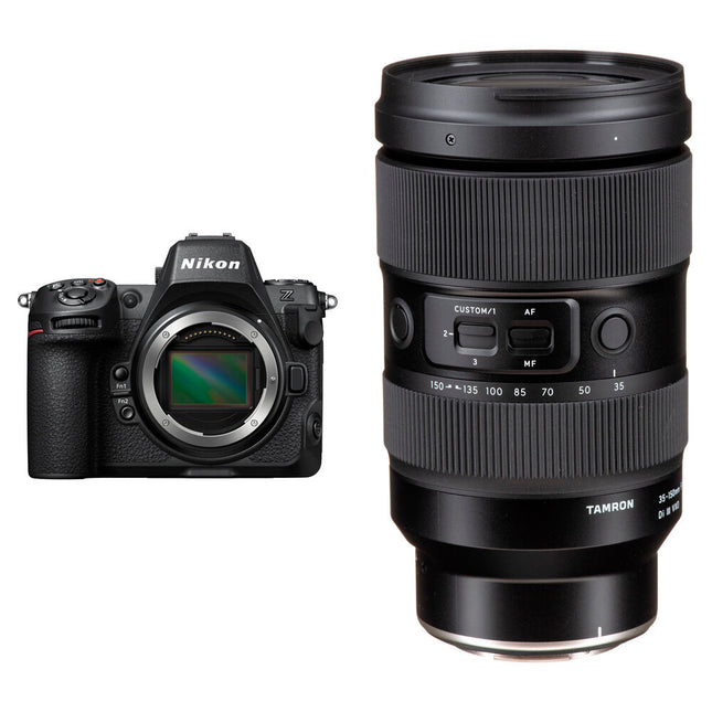 Nikon Z8 Cámara Sin Espejo 45.7MP con Lente 35-150mm f2-2.8 Di III