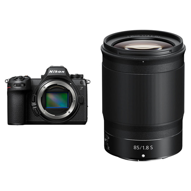 Nikon Z6 III Cámara sin Espejo 24.5MP 20fps con Lente 85mm f/1.8
