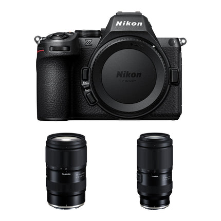 Nikon Z5 II Cámara sin Espejo 24.5MP 4K con Lentes Tamron 28-75mm f2.8 y 70-180mm f2.8
