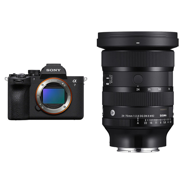 Sony a7 V Cámara sin Espejo 33MP 4K 60p Sigma 24-70mm f/2.8
