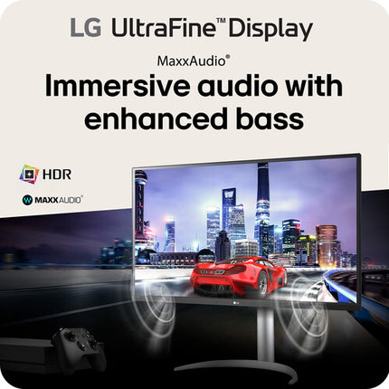 LG UltraFine 32UP83AK-W Monitor 31.5" 4K UHD HDR 60W USB-C