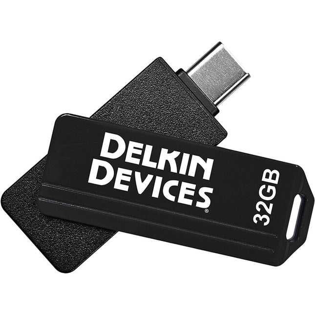 Delkin Devices 32GB PocketFlash USB-C 3.2 Gen 1 Unidad Flash 32GB Compatible Windows Mac